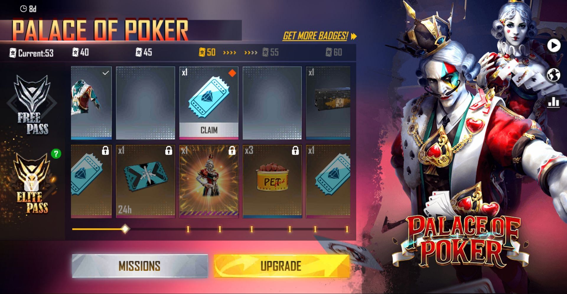 Free Fire Elite Pass will end in a few days (Image via Free Fire)