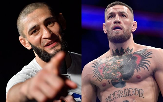 "He was a good fighter" - Khamzat Chimaev gives credit to Conor McGregor for being a former two-division UFC champ