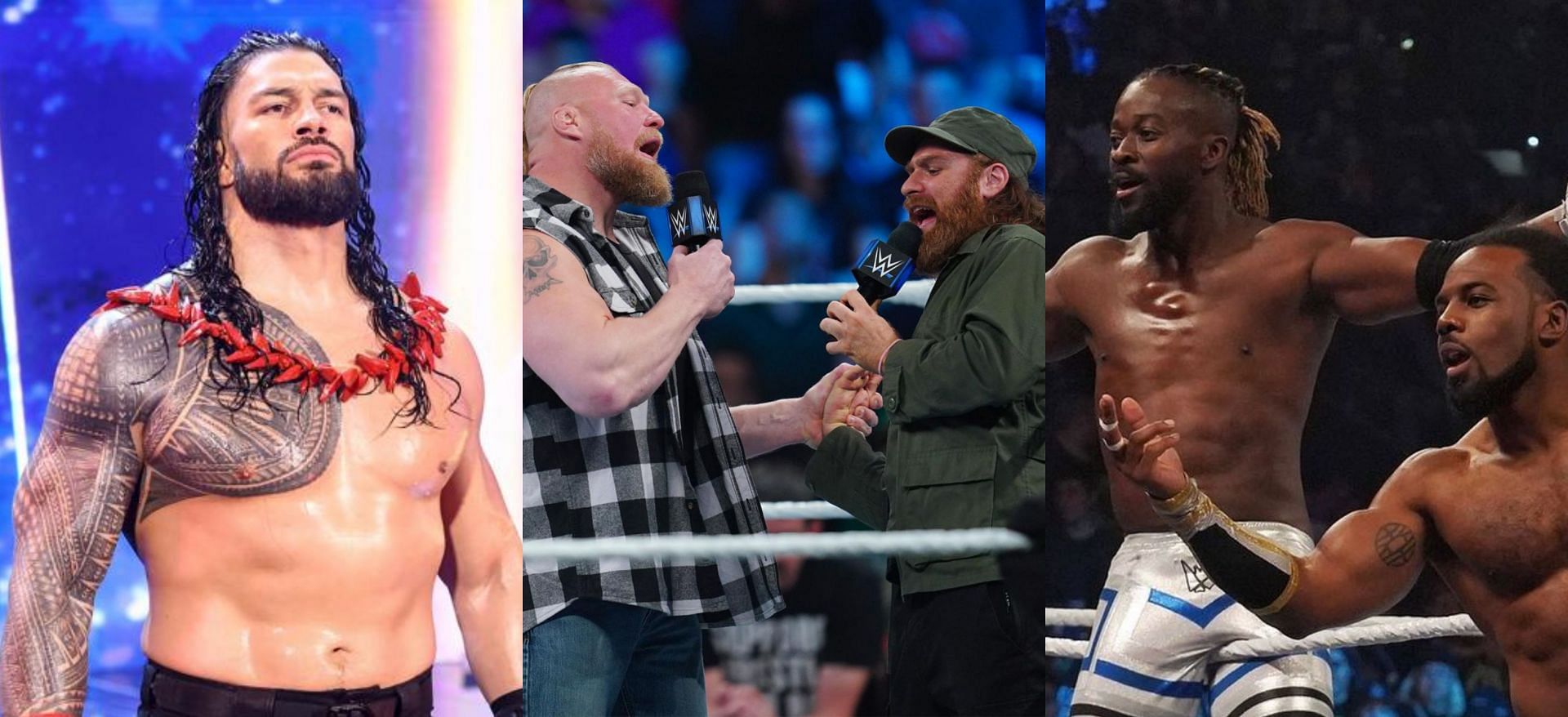 WWE SmackDown के एपिसोड में कई बड़े सुपरस्टार्स मौजूद थे