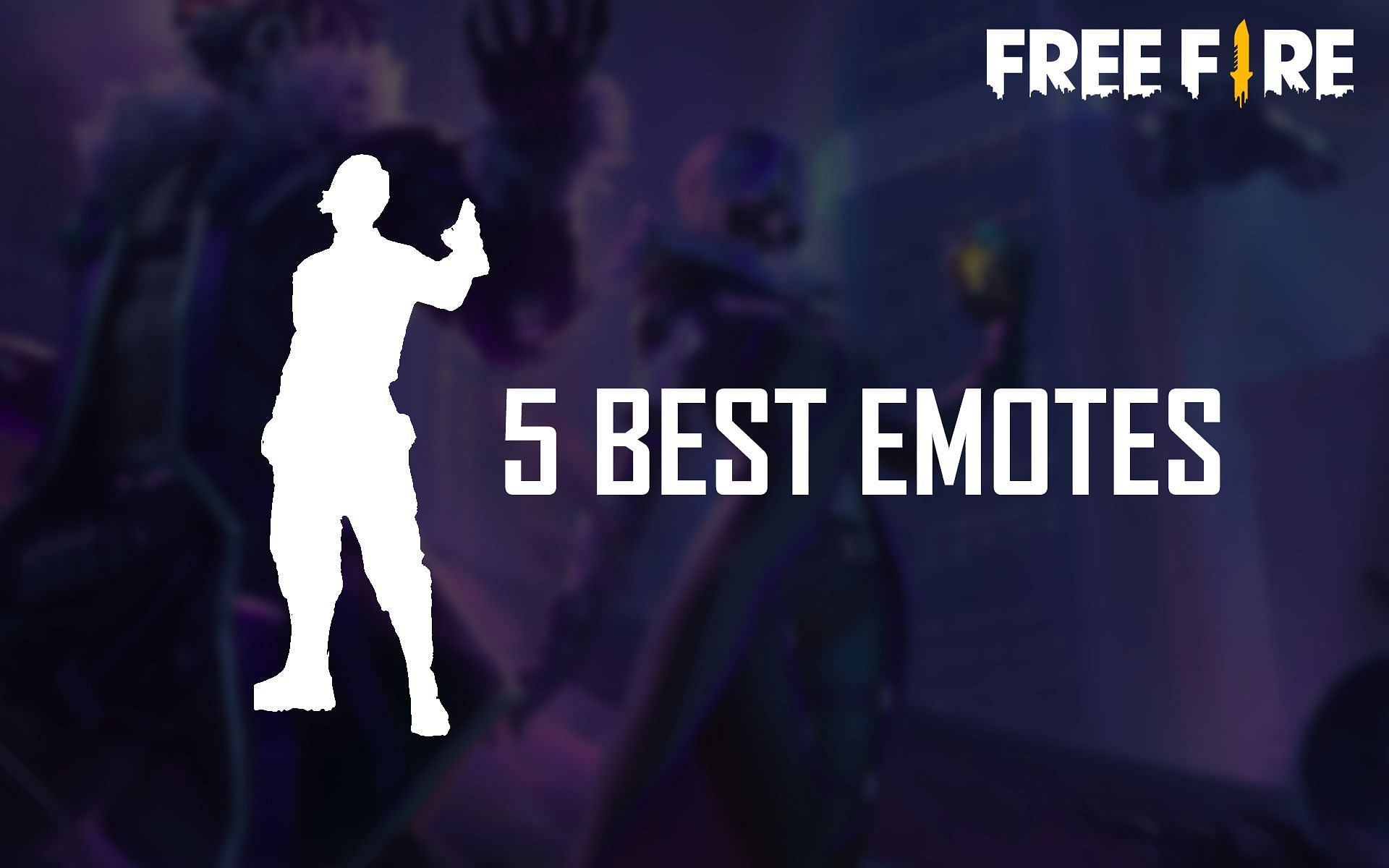 Several emotes were given to the players for free (Image via Free Fire)