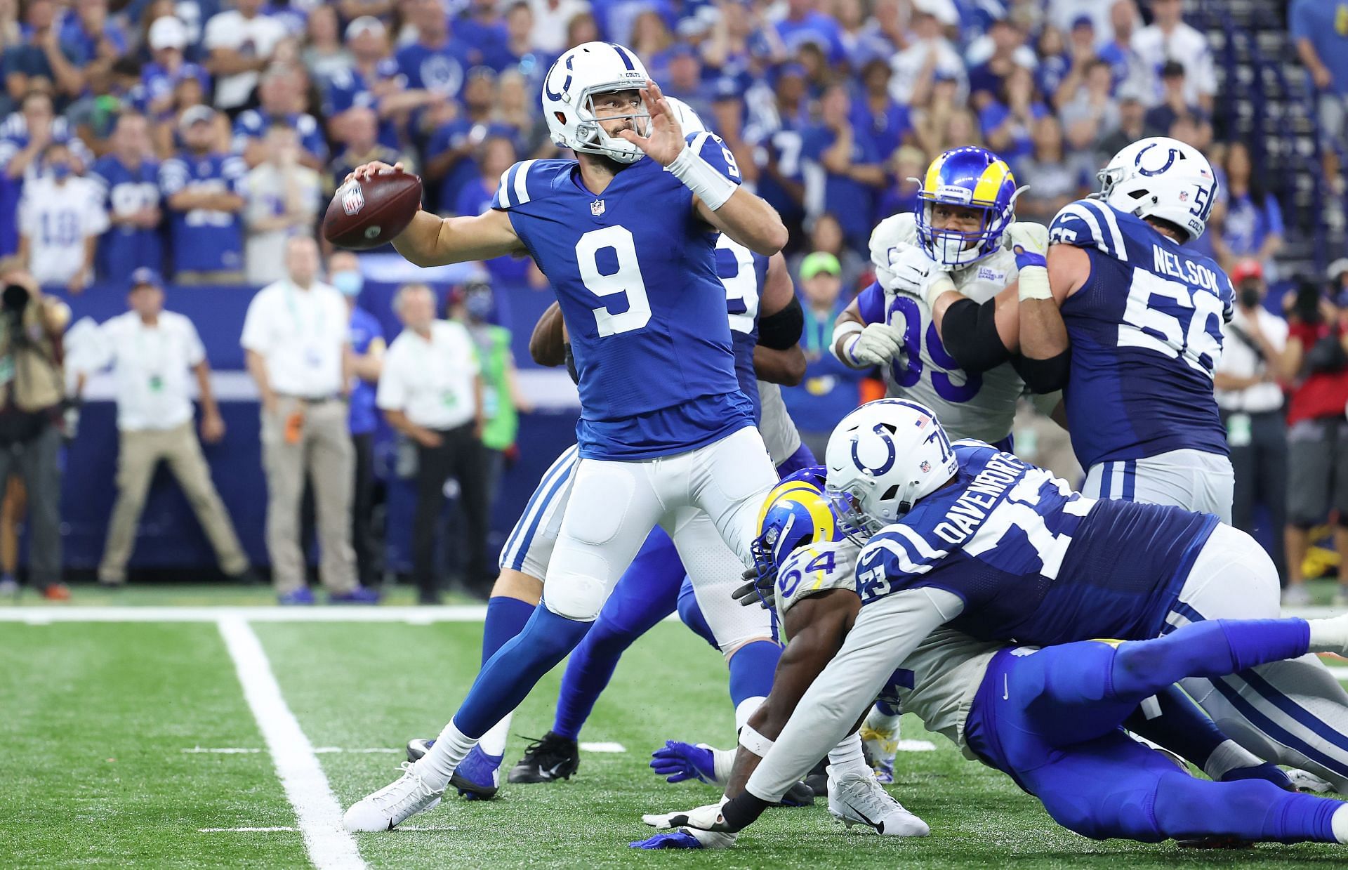 Easton (9) was originally a fourth-round pick of the Colts in 2020 (Photo: Getty)