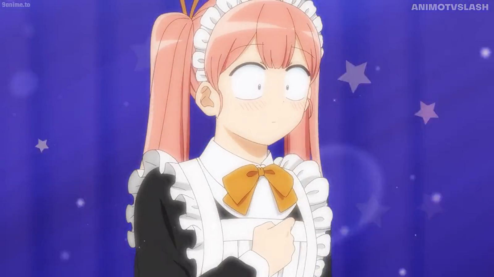 Tadano in maid costume in Komi Can't Communicate (Image via YouTub...