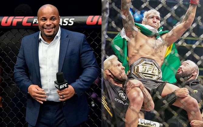 "The Brazilian Superman" - Daniel Cormier says it's time to stop calling Charles Oliveira a "quitter"