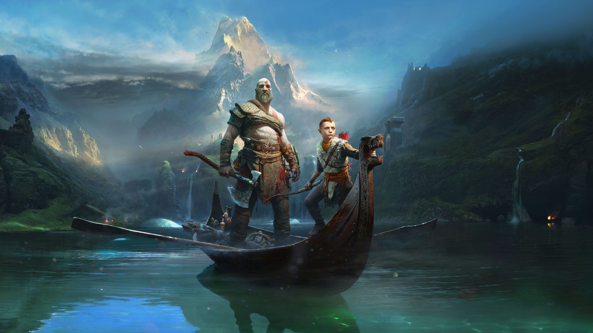 God of War (2018) (Image via WallpaperAccess)