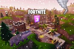 What will the Fortnite Chapter 3 map look like after the snow has melted?