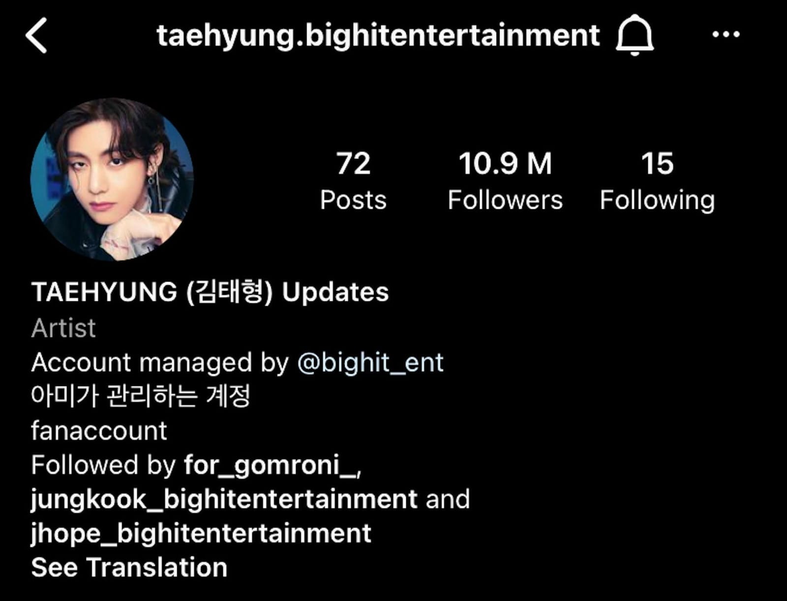 BTS V marks a new milestone on Instagram, clocks in as the most
