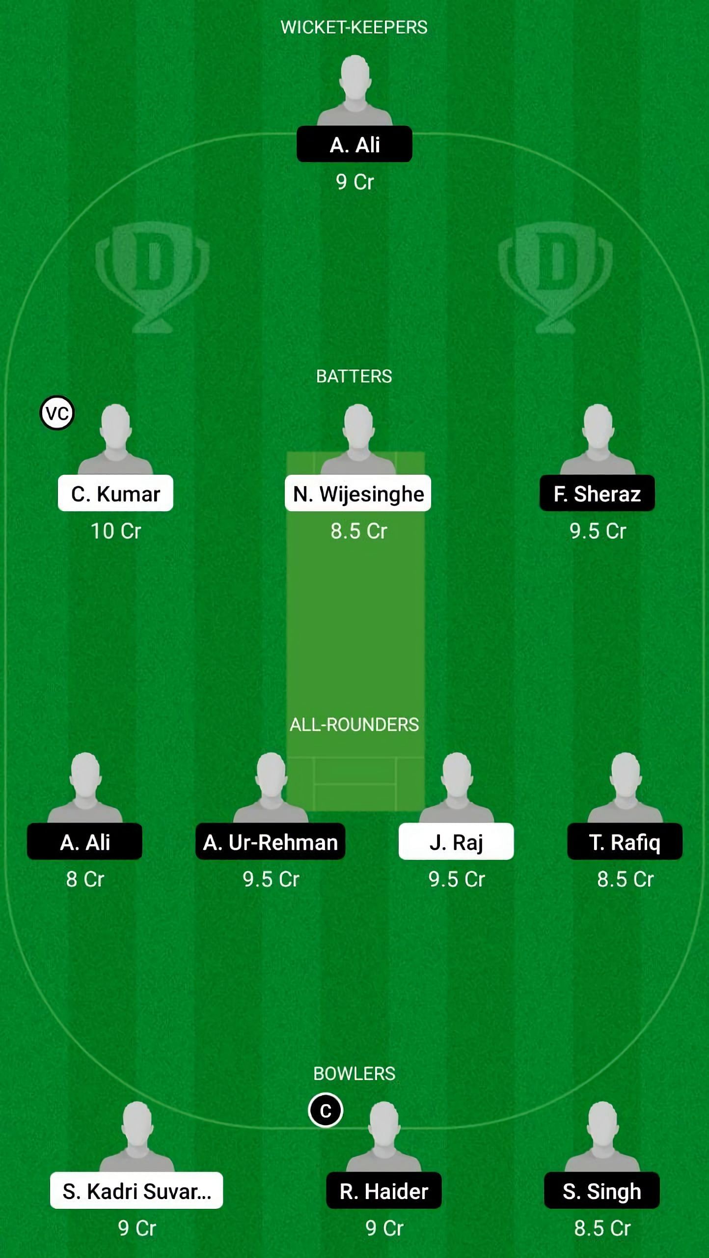 KLS vs SPE Dream11 Fantasy Suggestion #1