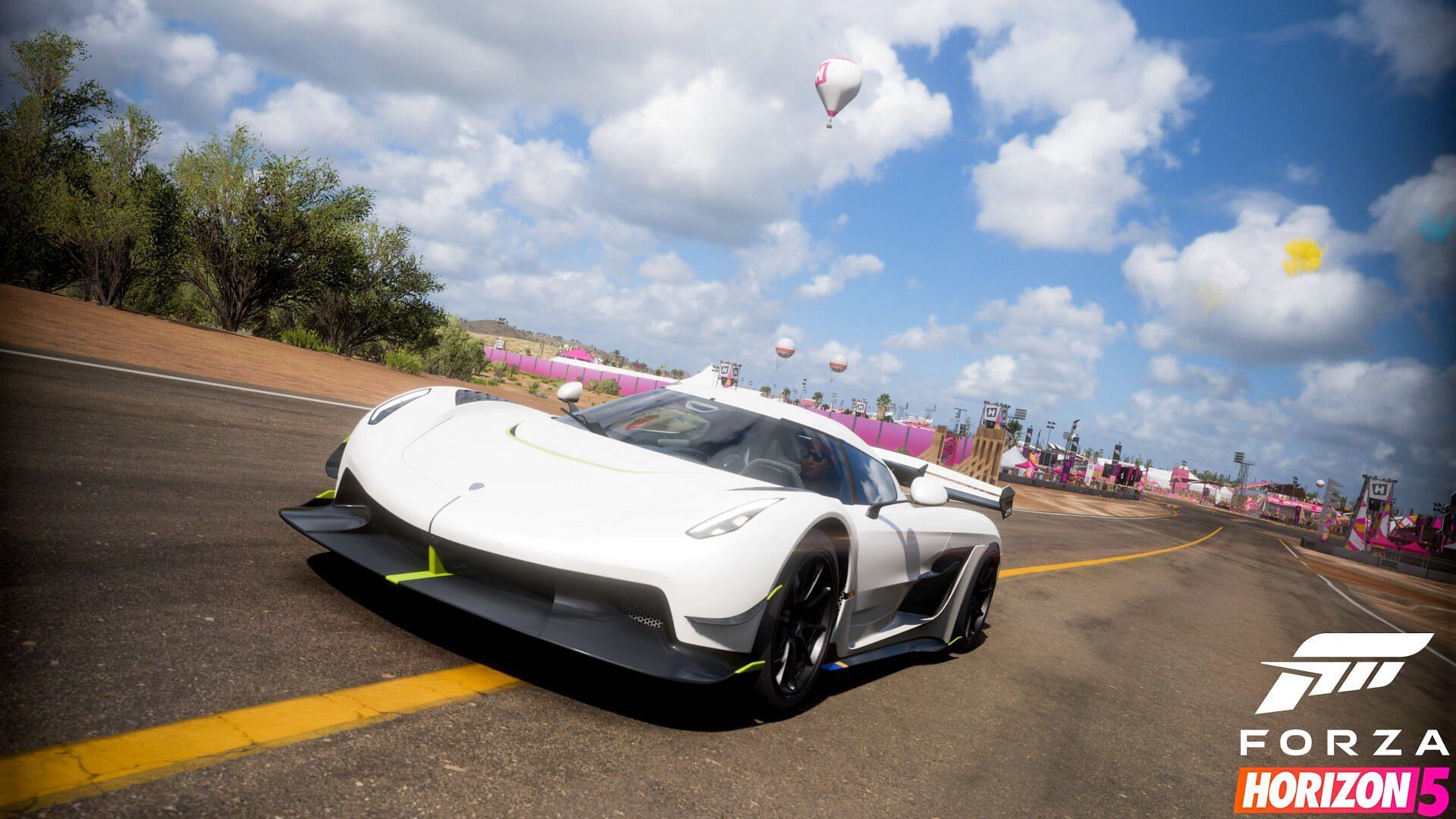 Koenigsegg Jesko is the fastest car in Forza Horizon 5 (Image via Playground Games)