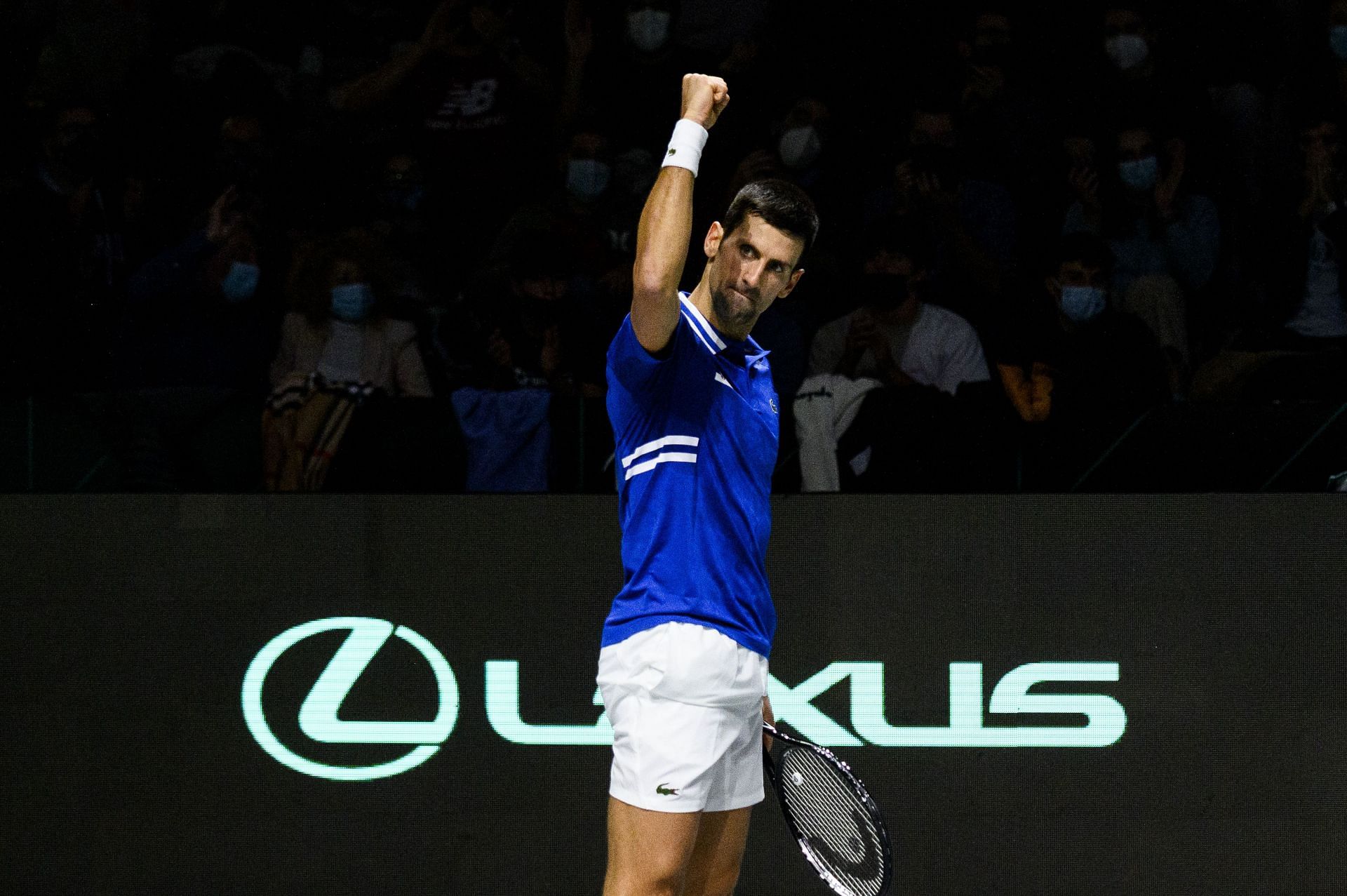 Novak Djokovic at the 2021 Davis Cup Finals 