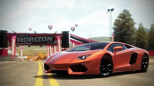This car gives no wheelspin whatsoever during acceleration (Image via Forza Horizon 5)