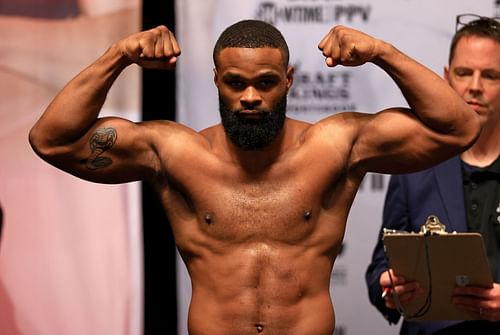 Jake Paul v Tyron Woodley - Weigh-in