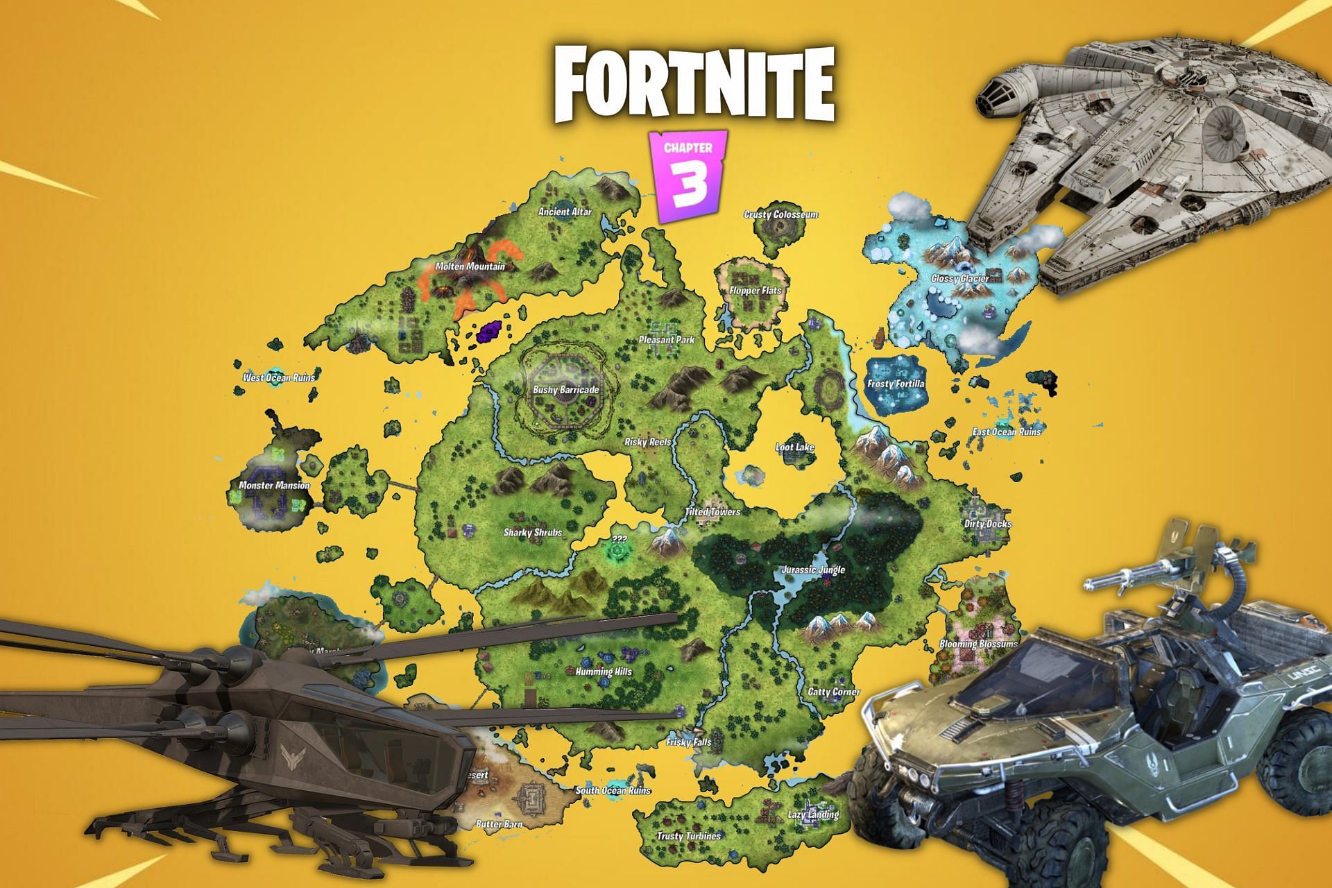 Top 5 vehicles that would fit perfectly into Fortnite Chapter 3 (Image via Sportskeeda)