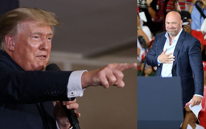 "Everybody told me not to do it" - Dana White explains why he publicly showed support for Donald Trump despite warnings