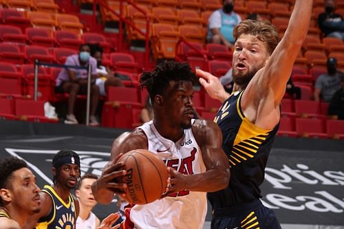 The Miami Heat are looking to avenge their overtime loss to the Indiana Pacers the last time they met.[Photo: Hot Hot Hoops]