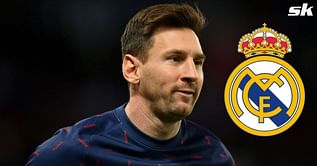 Lionel Messi reacts to PSG drawing Real Madrid in the Champions League