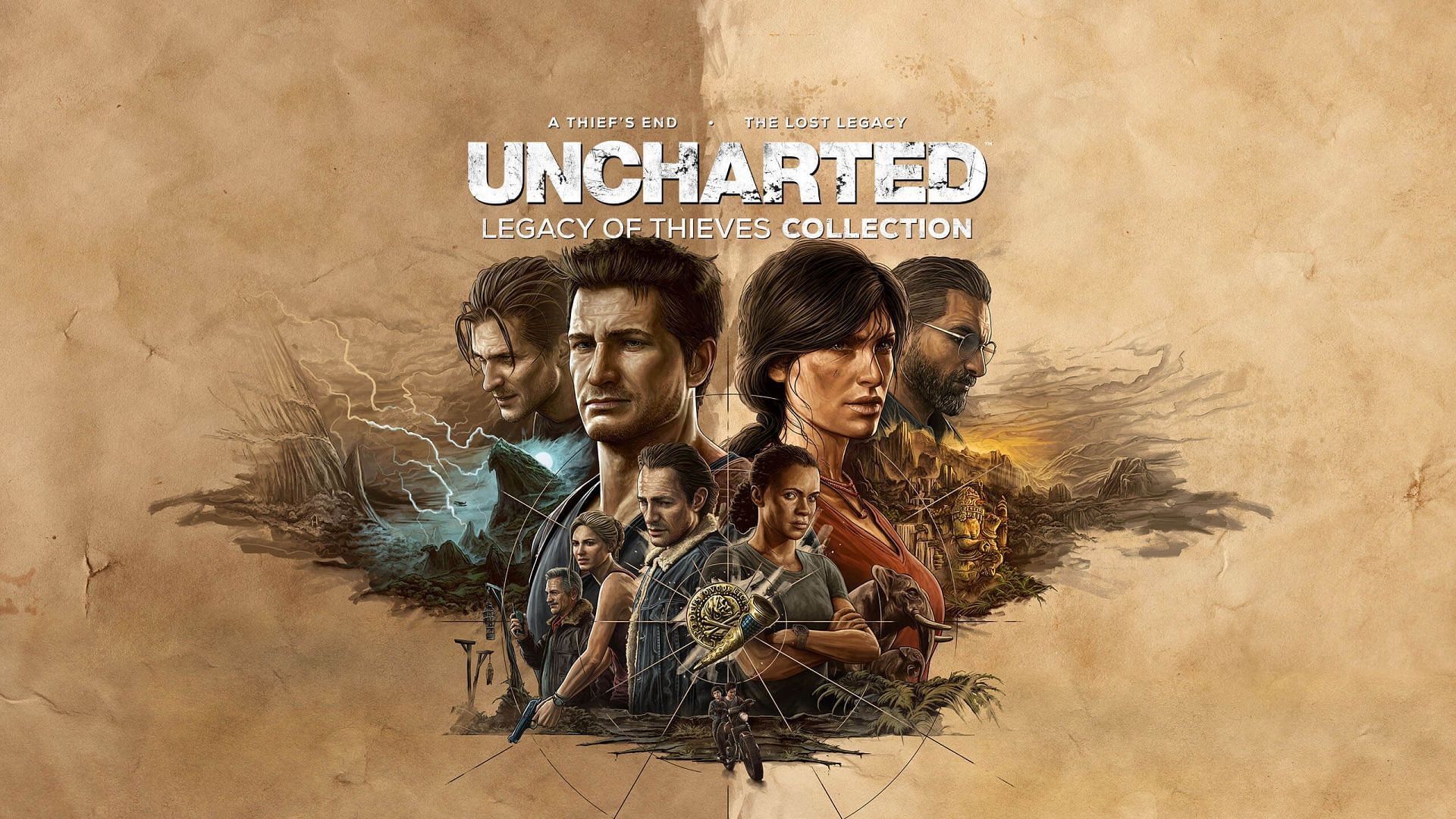 Uncharted Legacy of Thieves Collection (Image via PlayStation)