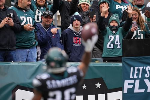 Philadelphia Eagles running back Miles Sanders