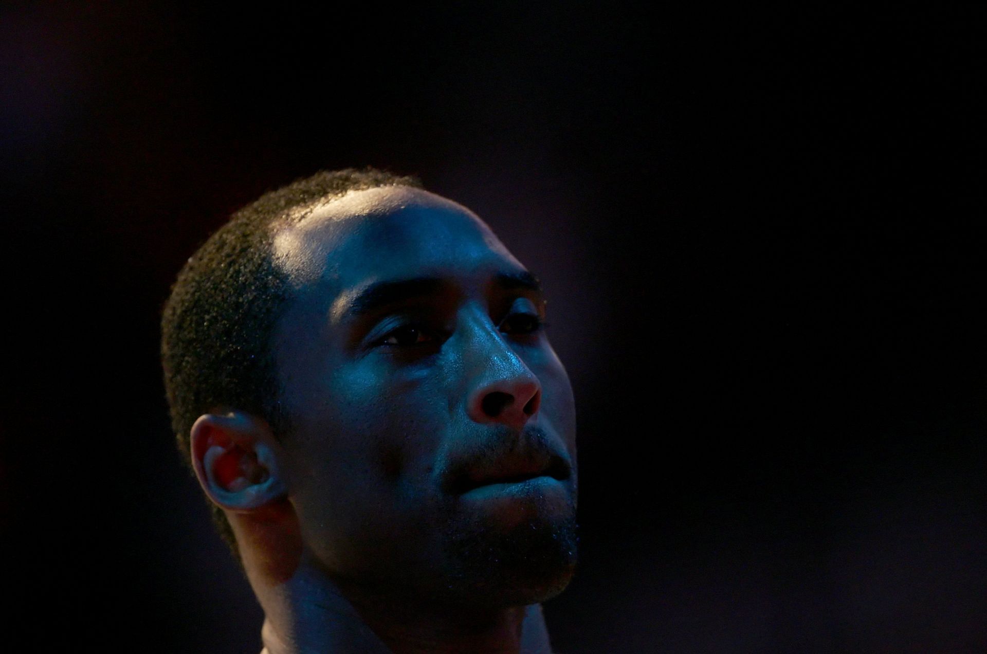 Kobe Bryant looks on during a game against the Indiana Pacers.