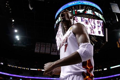 Former Miami Heat star forward Chris Bosh