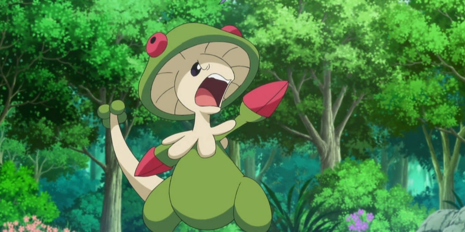Breloom in the anime (Image via The Pokemon Company)