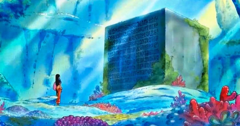 EXPLAINING THE PONEGLYPHS!! 🏛️ #onepiece #anime #foryou #fyp