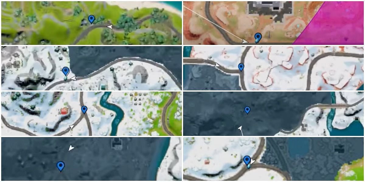 Crossroads location in Fortnite Chapter 3 Season 1(Image via Epic)