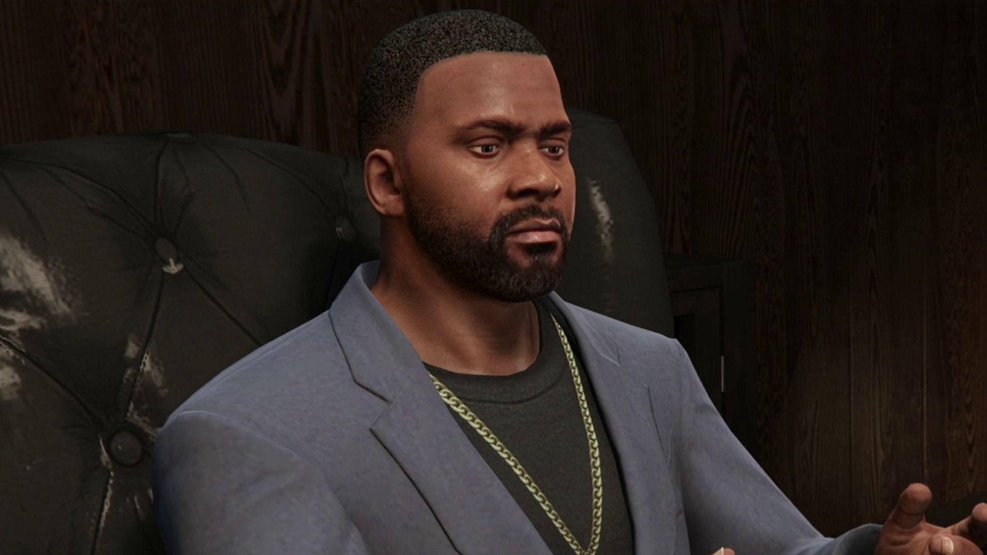 Franklin as he appears in GTA Online (Image via Rockstar Games)