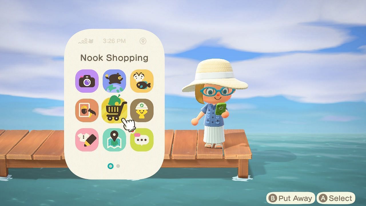 The NookPhone has tons of useful apps (Image via Nintendo)