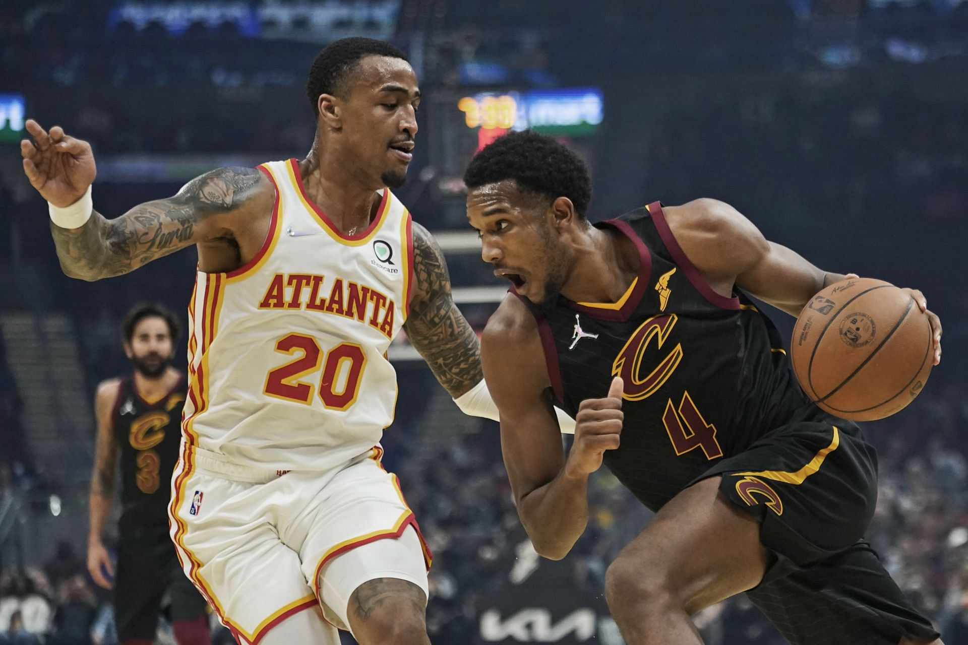 The Atlanta Hawks are hoping to even the season series against the short-handed Cleveland Cavaliers on Sunday. [Photo: Bleacher Report]