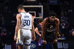 “You have to just be disciplined all game knowing he’s still going to get his numbers” - Steph Curry full of praise for Philadelphia 76ers star Joel Embiid