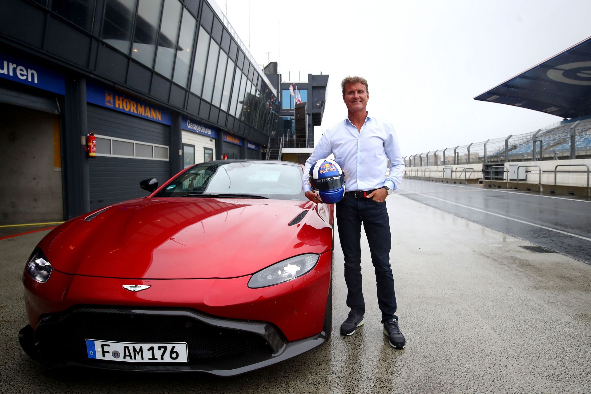 David Coulthard at Circuit Zandvoort for the Heineken Dutch Grand Prix