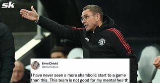 "Complete do***" - Manchester United fans launch scathing attack on 2 players for Newcastle horror-show