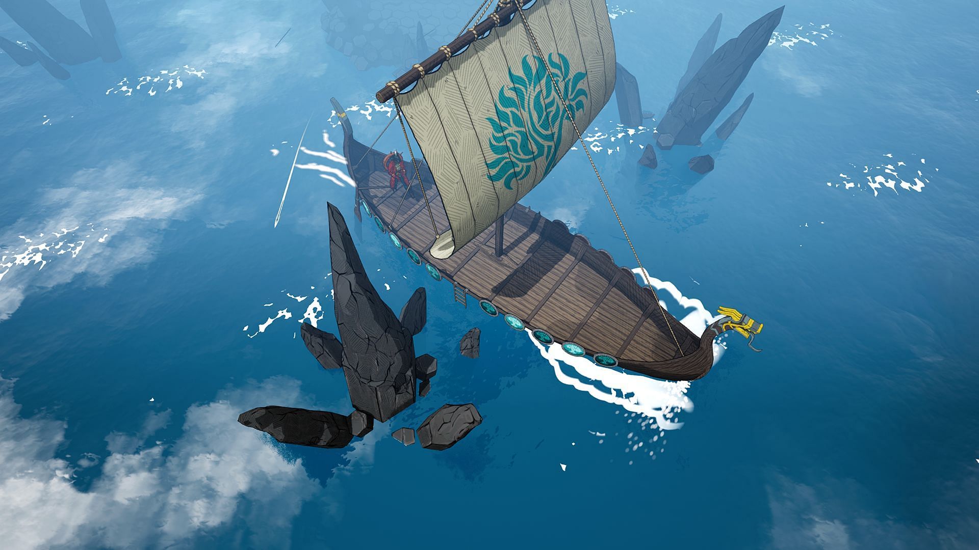 Vikings can now craft boats in Tribes of Midgard (Image via Tribes of Midgard)