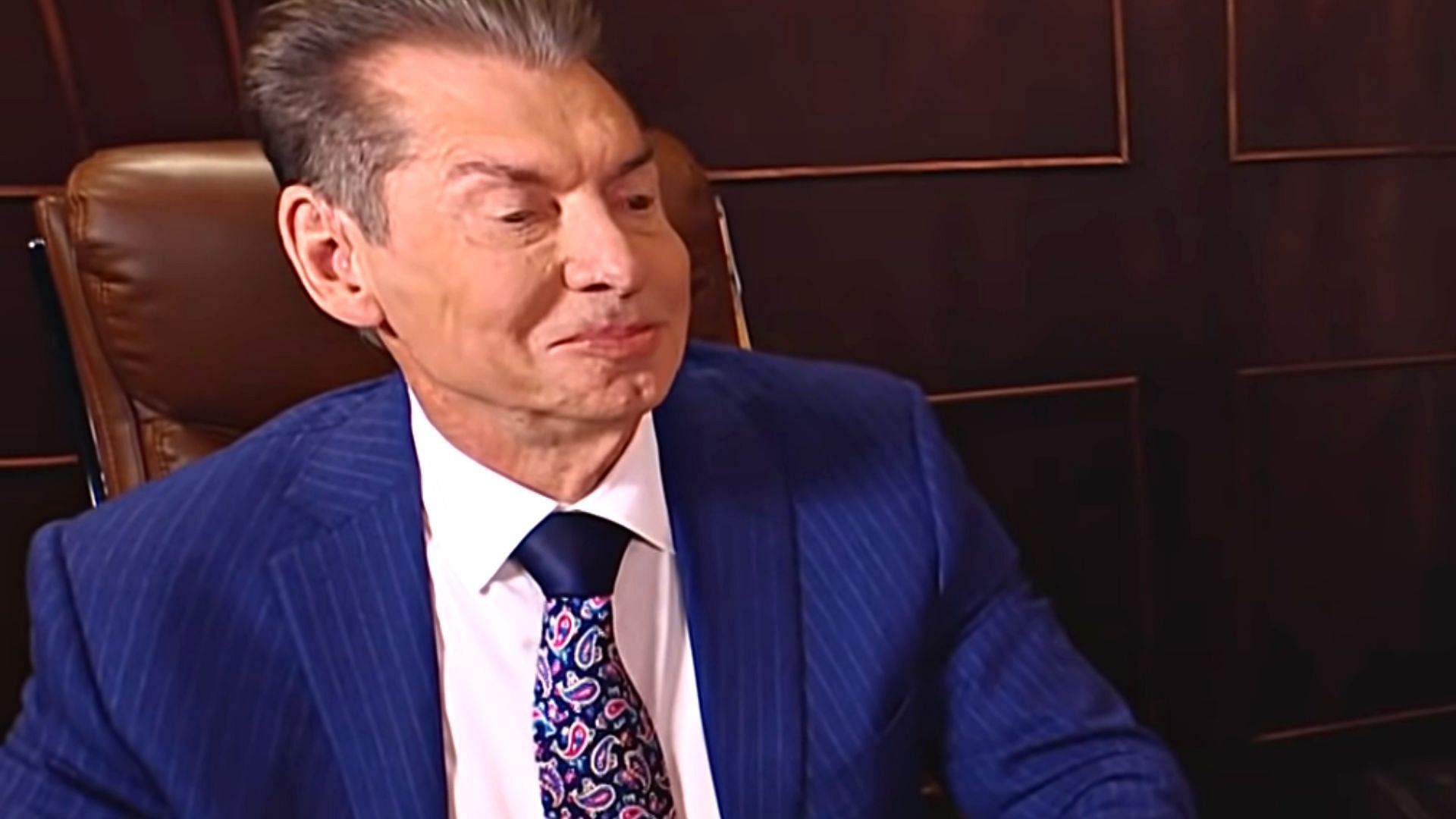 The re-signed WWE legend specifically thanked Vince McMahon.