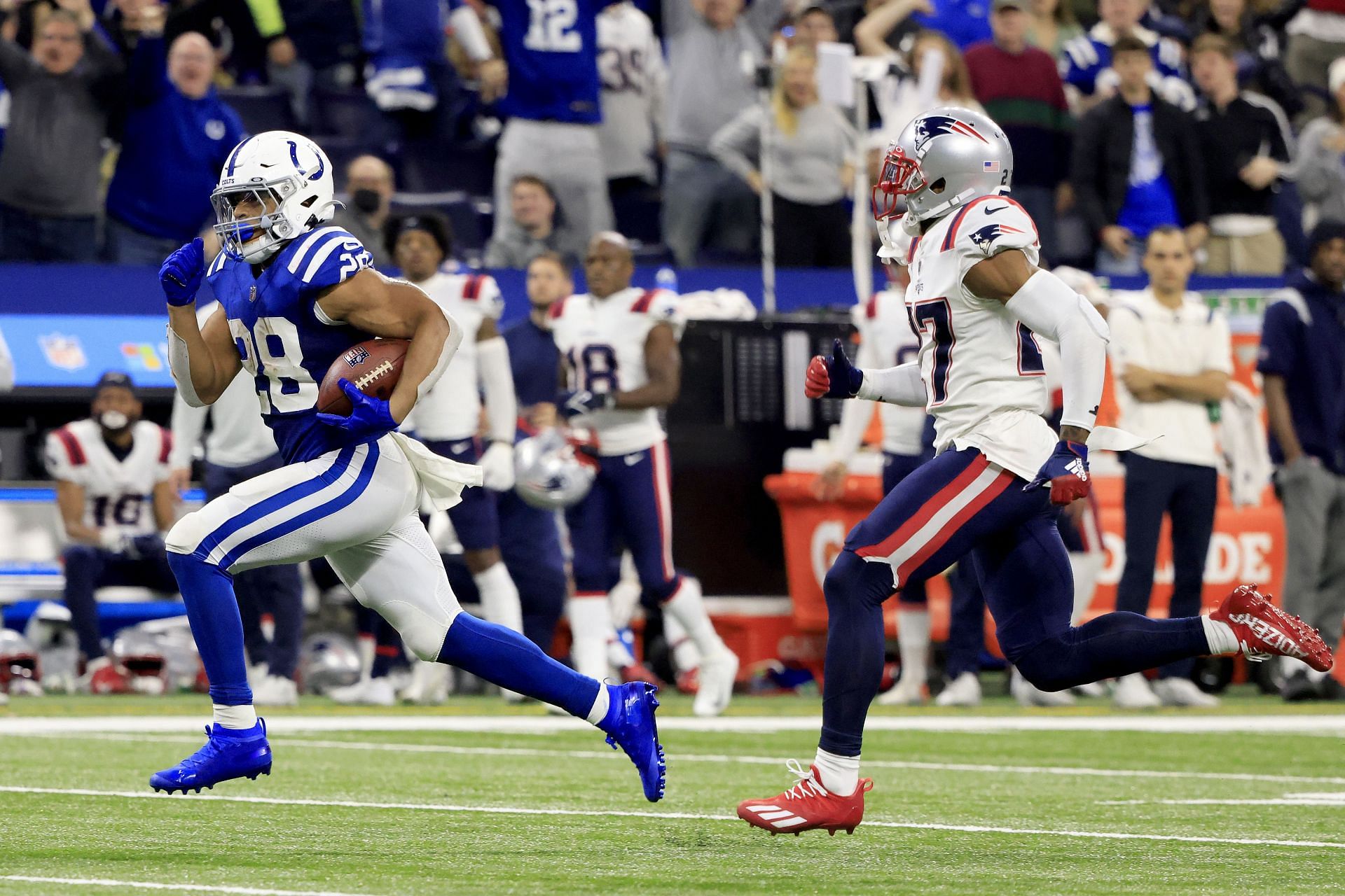 New England Patriots v Indianapolis Colts