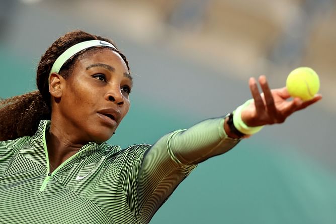 Actress Demi Singleton says she "freaked out" and "cried" the day she met Serena Williams on set of 'King Richard'