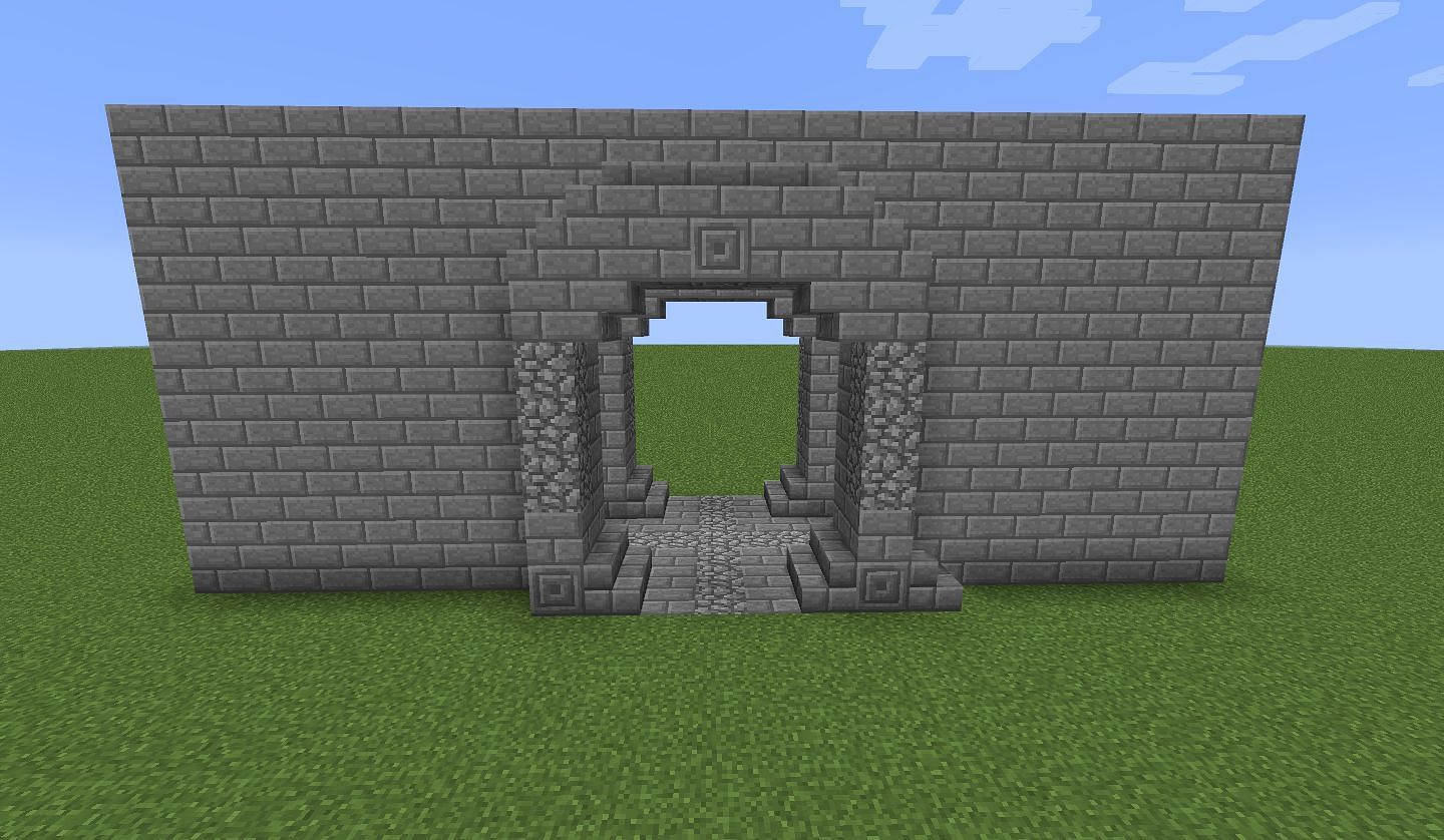 Stone bricks may be the best-looking stone block when it comes to home and structure decoration (Image via Mojang)