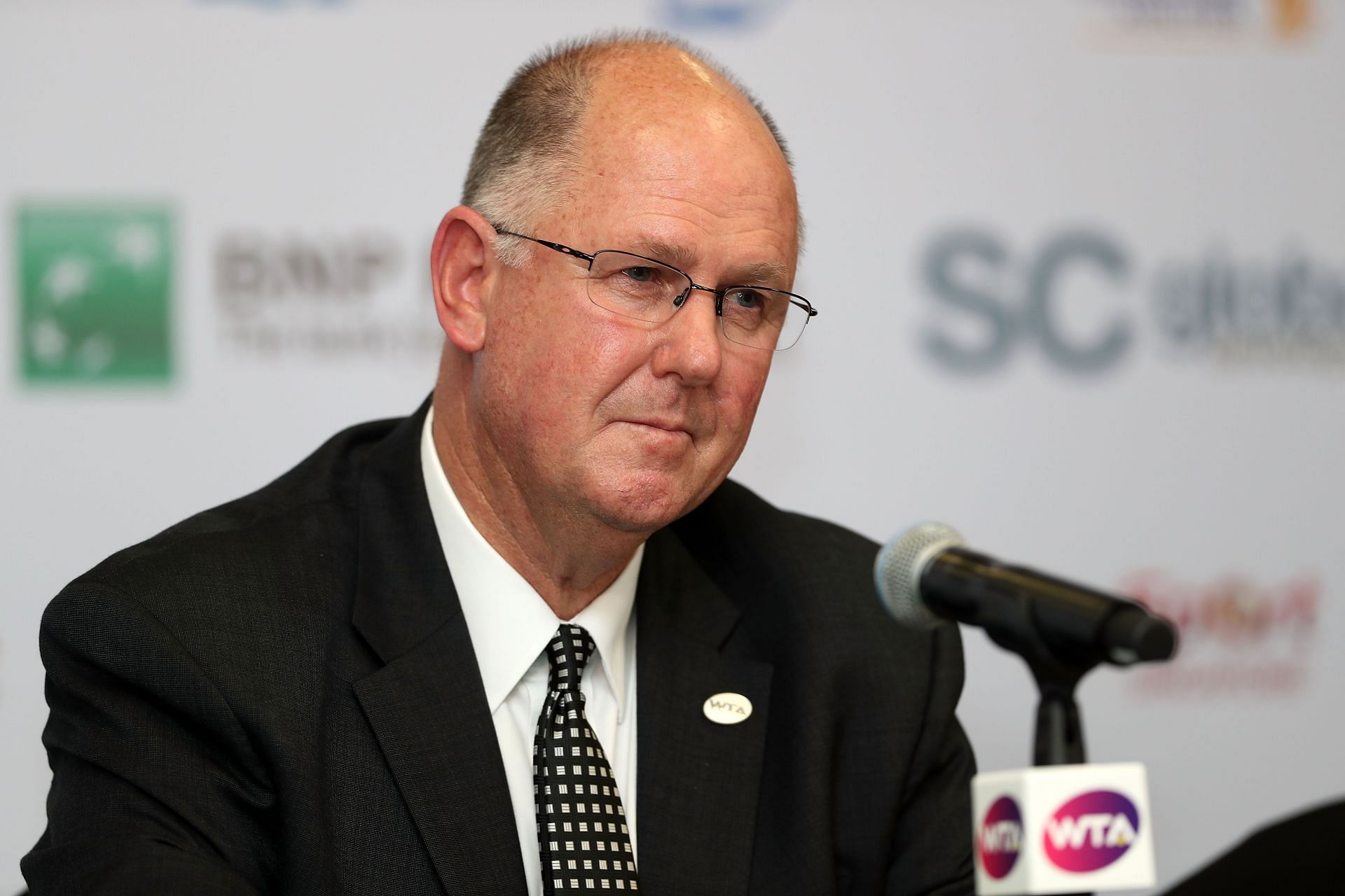 WTA chairman Steve Simon played an instrumental role as the situation developed