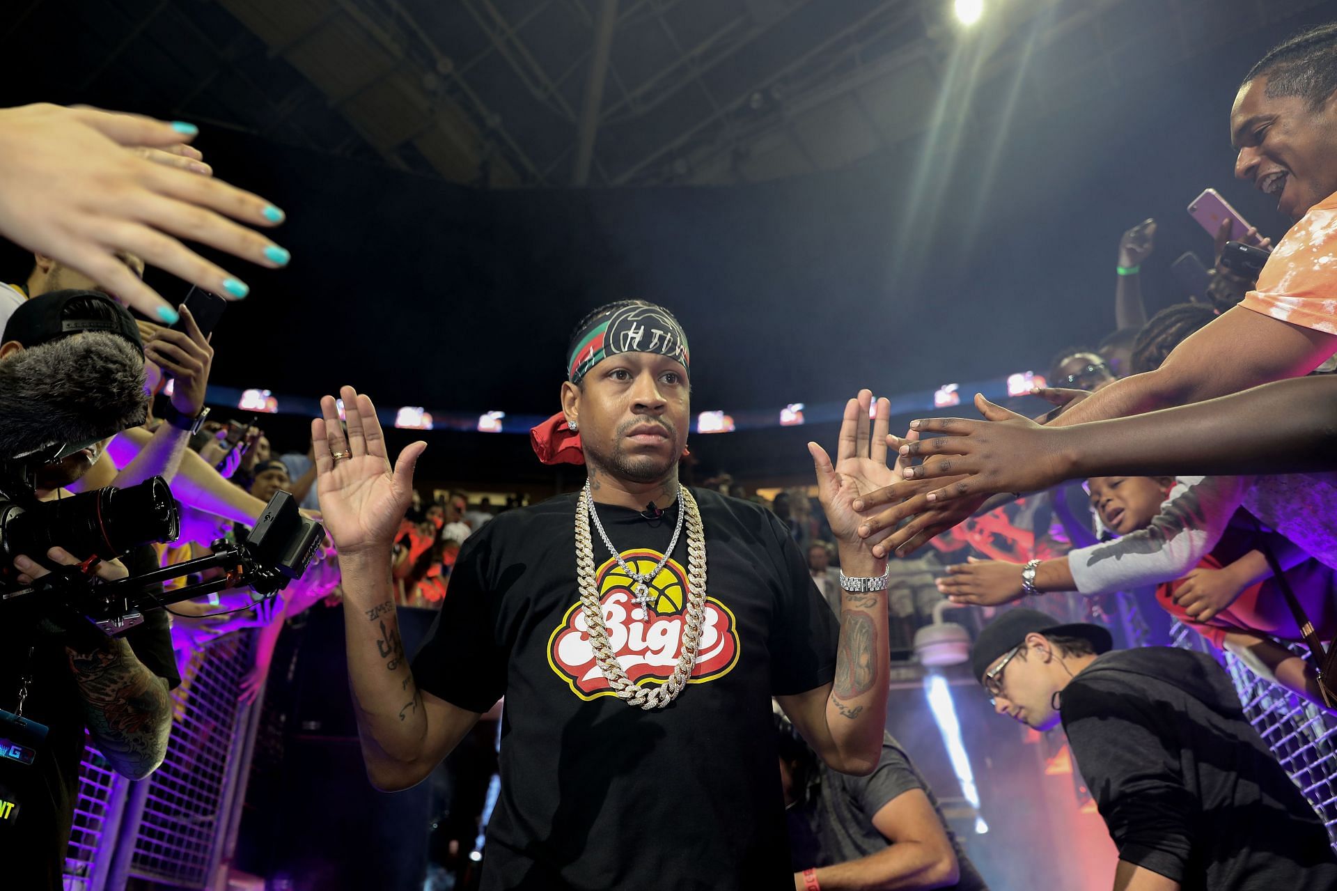 Allen Iverson at the BIG3 - Week Nine