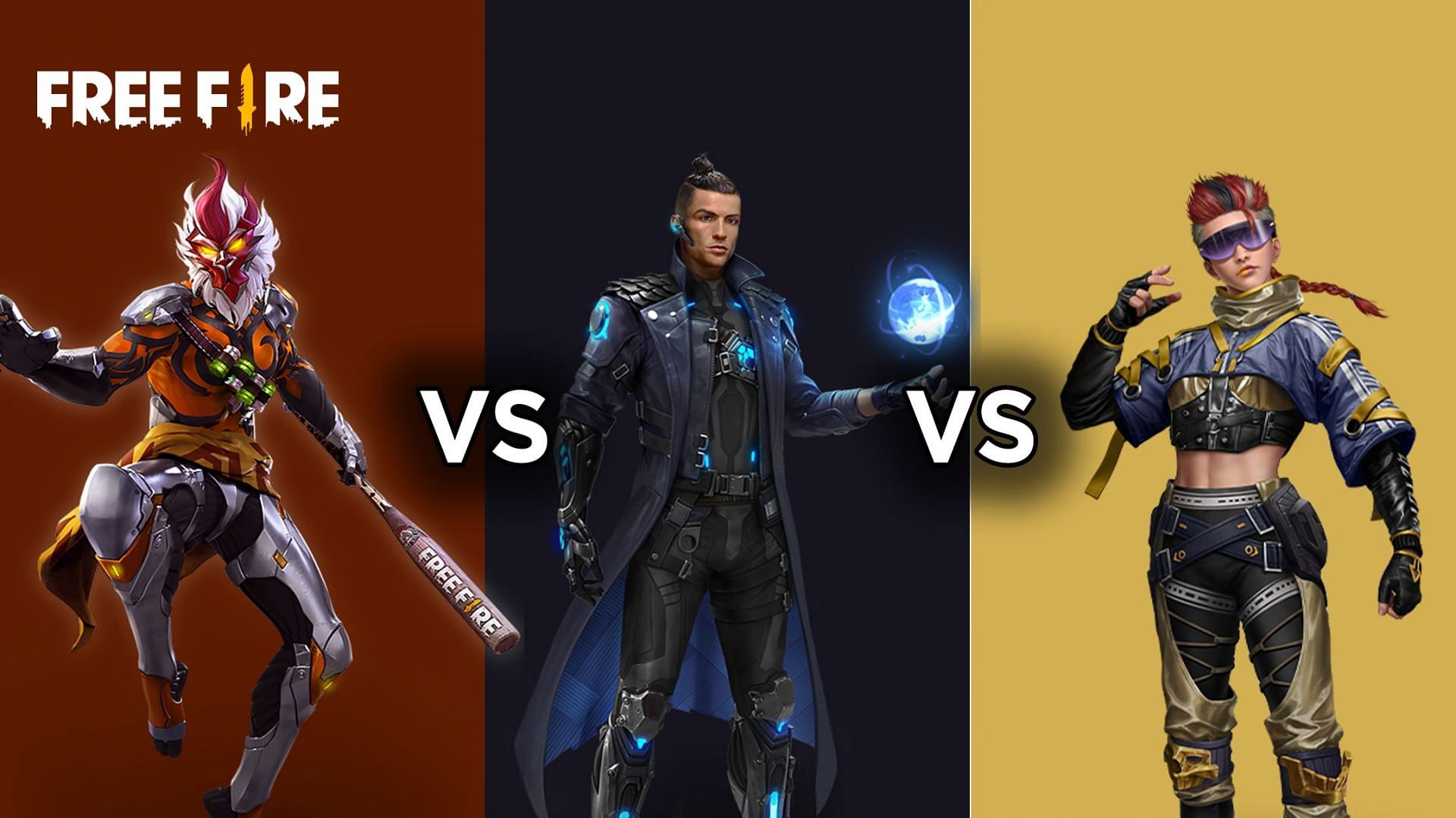 Rank push can be made easier by using these Free Fire characters (Image via Sportskeeda)