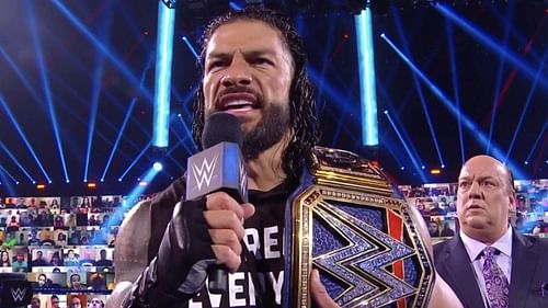 Roman Reigns and Paul Heyman on WWE SmackDown