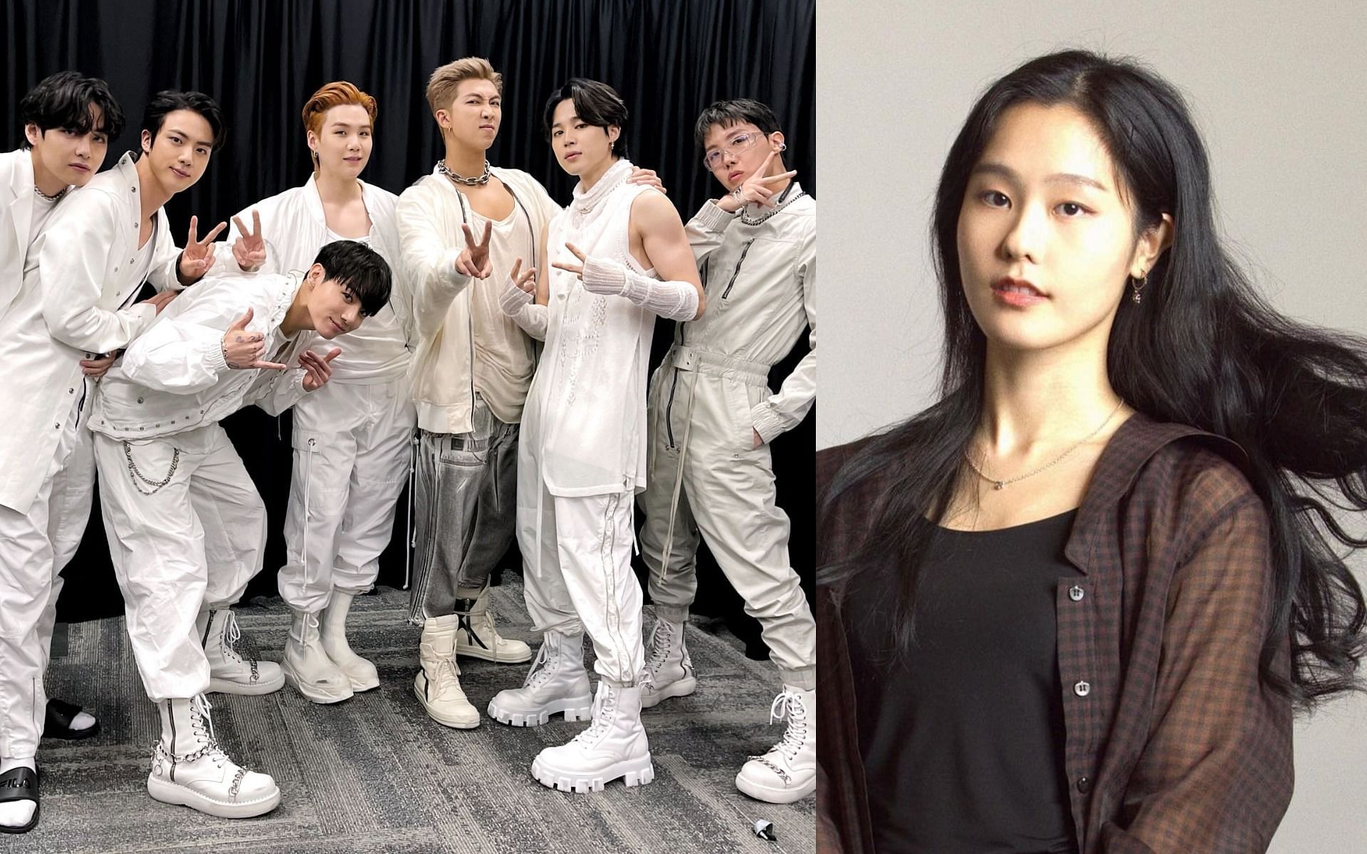 Daphne claps back at ARMYs who incorrectly assumed her ethnicity (Images via Twitter/bts_bighit and Instagram/39daph) Enter caption