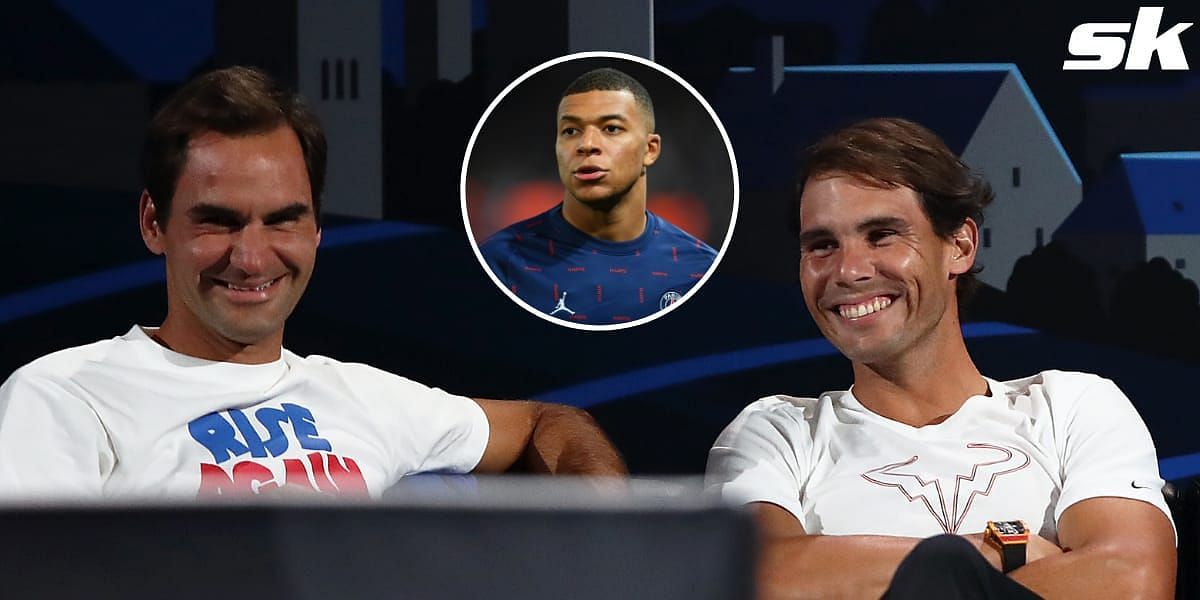 Kylian Mbappe recently spoke about Rafael Nadal and Roger Federer