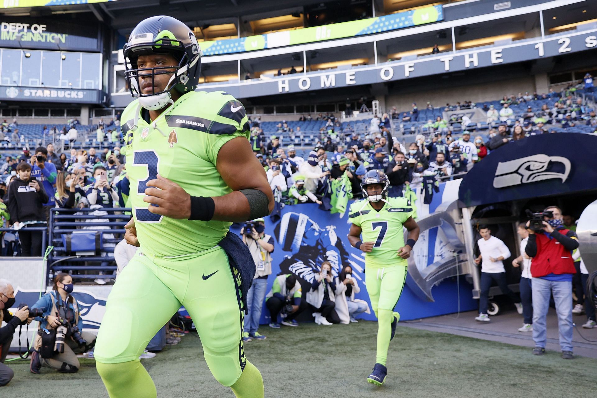 Seattle Seahawks QB Russell Wilson