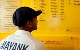'Not just a name on a board' - Mayank Agarwal on making it to the Wankhede Honours Board