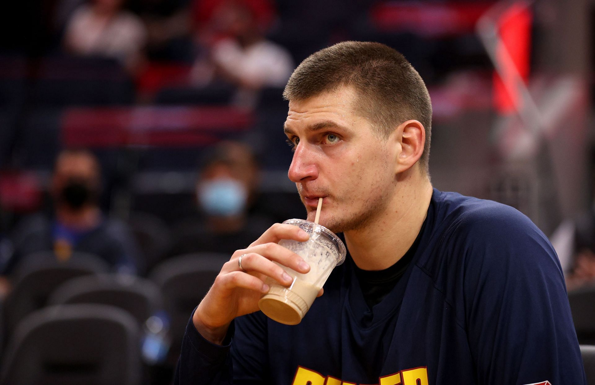 Nikola Jokic during the Denver Nuggets v Golden State Warriors