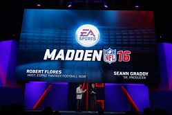 Who has been on the cover of Madden the most number of times?