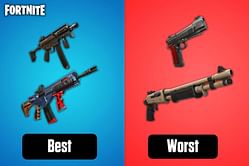 Ranking every weapon in Fortnite Chapter 3 Season 1 from worst to best