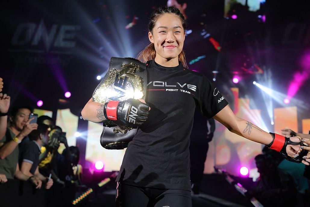 Angela Lee wants to defend her ONE atomweight gold. [Photo: ONE Championship]