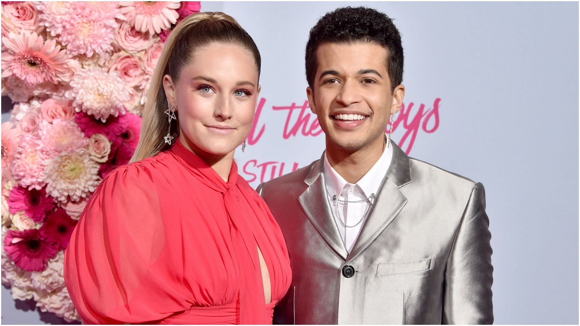 Jordan Fisher and Ellie Woods are expecting their first baby together (Image by Gregg DeGuire via Getty Images)